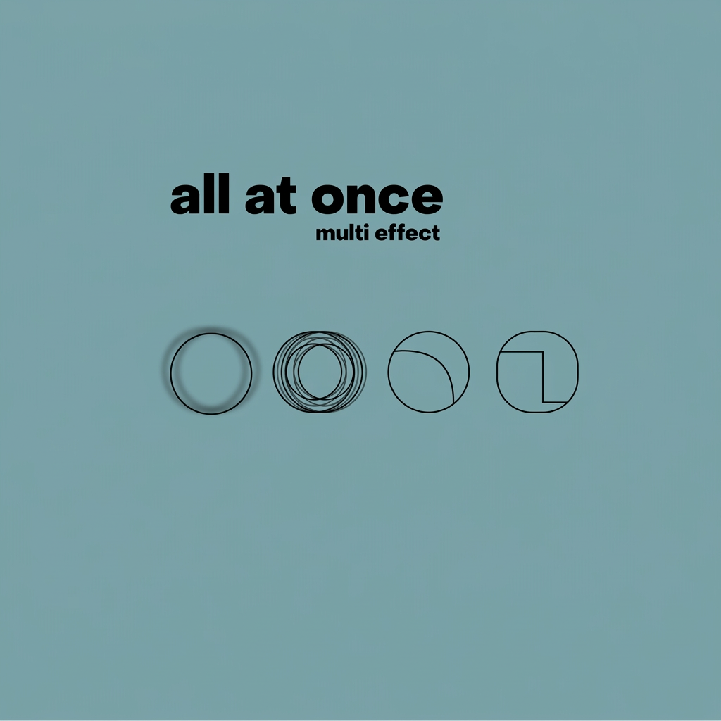all at once - Dubby effect algorithm for audio processing