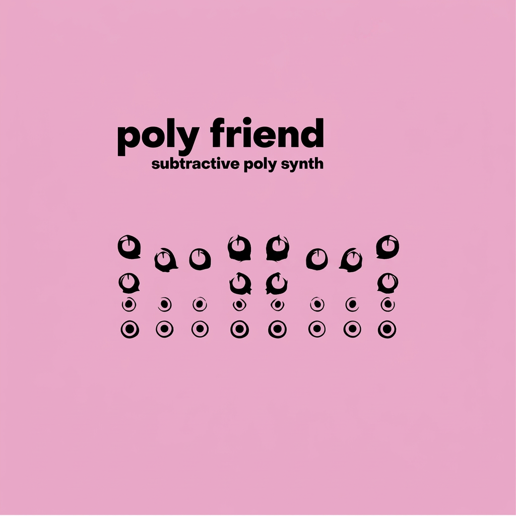 poly friend - Dubby synth algorithm for audio processing