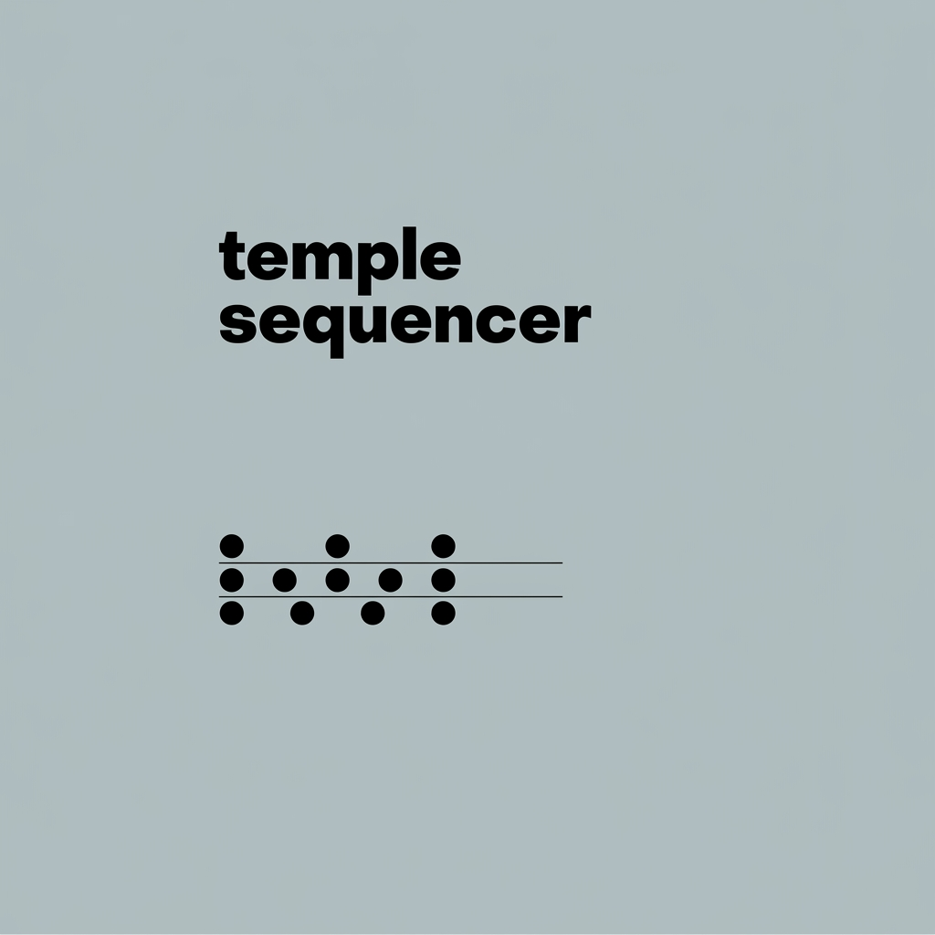 temple sequencer - Dubby sequencer algorithm for audio processing